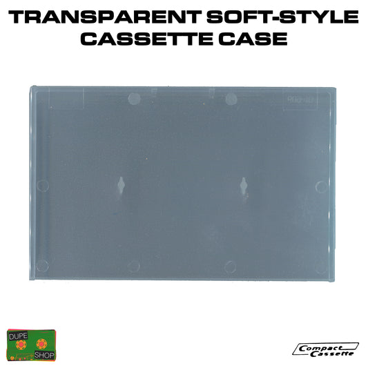 Transparent Soft-Style Cassette Case