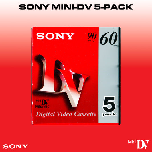 SONY Mini-DV Cassette (5 Pack)