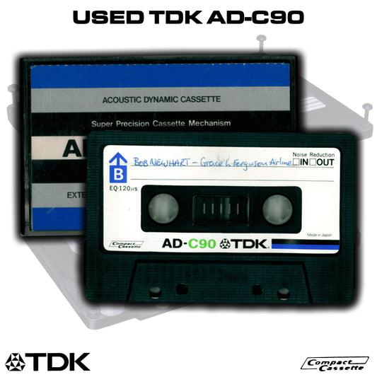 USED TDK AD-C90 Cassette | Type I