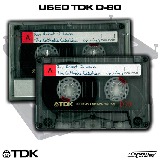 USED TDK D-90 Cassette | Type I