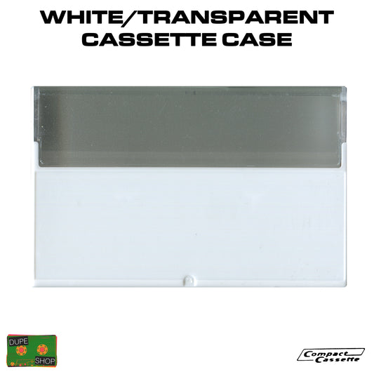White/Transparent Cassette Case