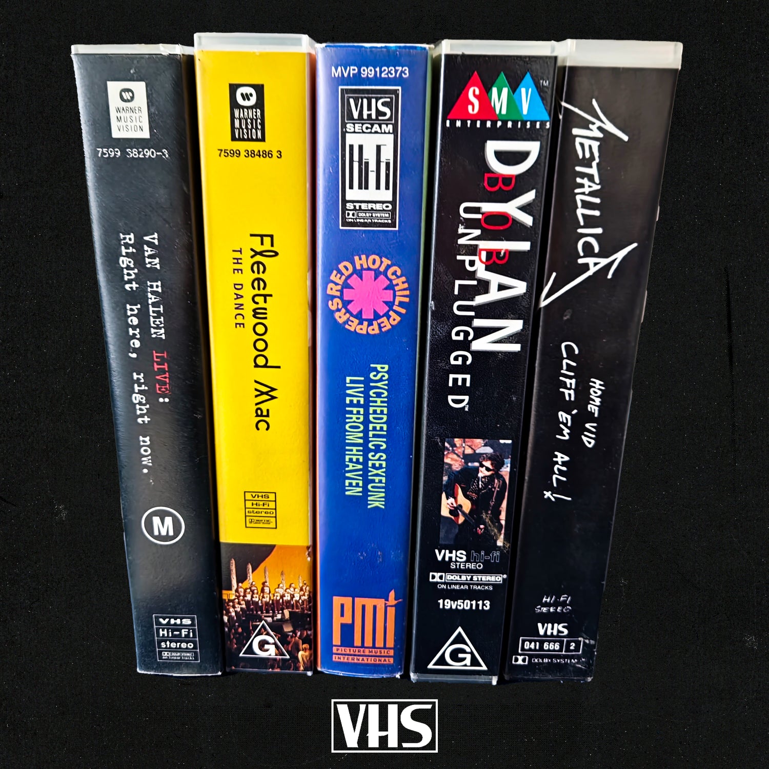 MUSIC VIDEOS (VHS)