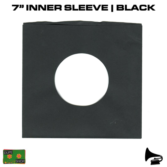 7" Inner Sleeves | Black | 100 pcs.