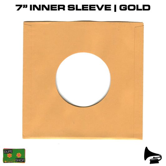 7" Inner Sleeve | Gold | 50 pcs.