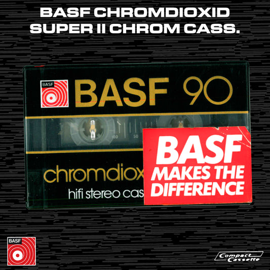 BASF Chromdioxid Super II Chrome Cassette | Type II | Position Chrome