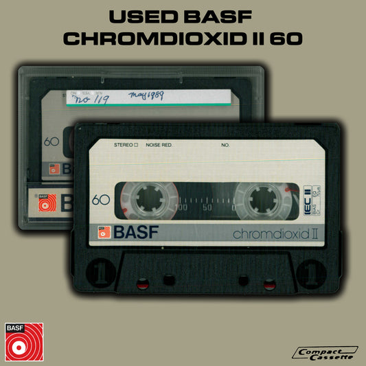 USED BASF Chromdioxid II Cassette | Type II