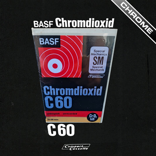 BASF Chromdioxid C60 Chrome Cassette | Type II | Position Chrome