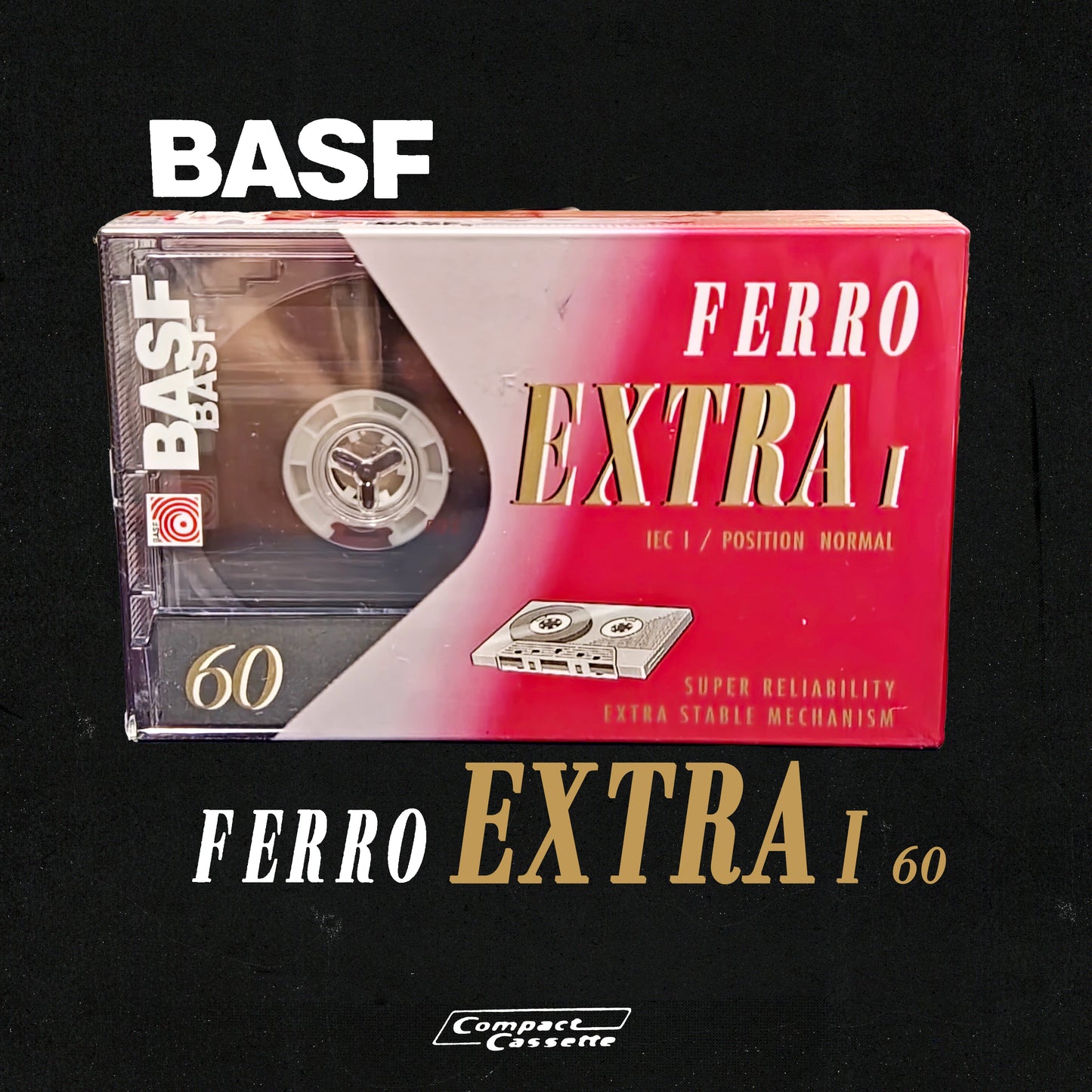 BASF Ferro Extra I 60 Cassette | Type I Normal Position