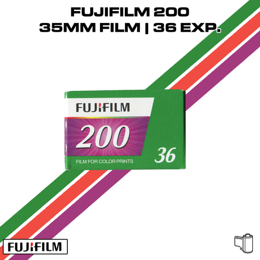 Fujifilm 200 | 35mm Colour Film | 200 Iso | Single Roll
