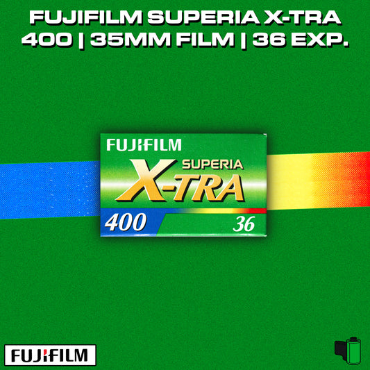 DISCONTINUED Fujifilm Superia X-Tra 400 | 35mm Colour Film | 400 Iso | Single Roll