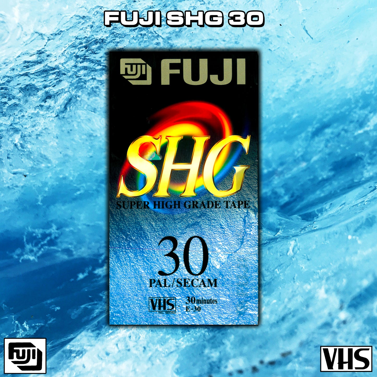 FUJI SHG-30 VHS Tape