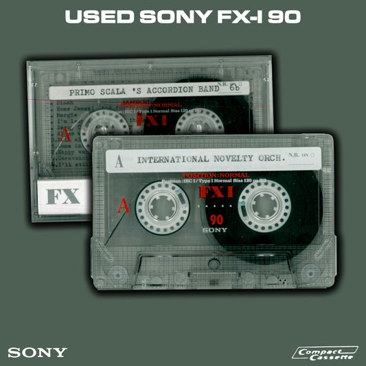 USED Sony FXI-90 Cassette | Type I