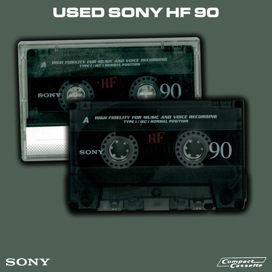 USED Sony HF-90 Cassette | Type I