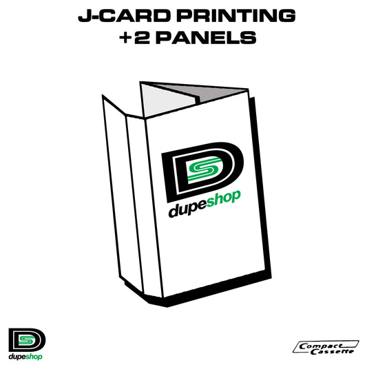 J-Card Printing | +2 Panels