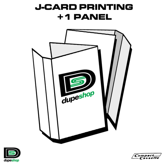 J-Card Printing | +1 Panel