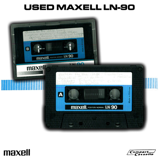 USED Maxell LN-90 Cassette | Type I