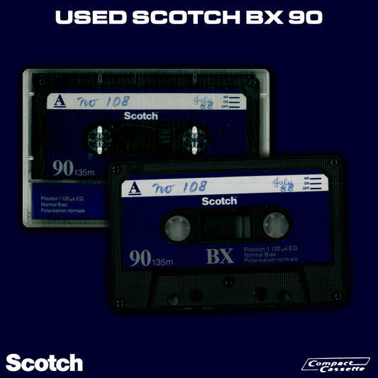 USED Scotch BX-90 Cassette | Type I