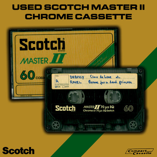 USED Scotch Master II Cassette | Type II