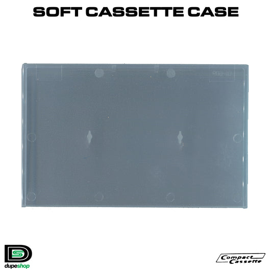 Transparent Soft-Style Cassette Case
