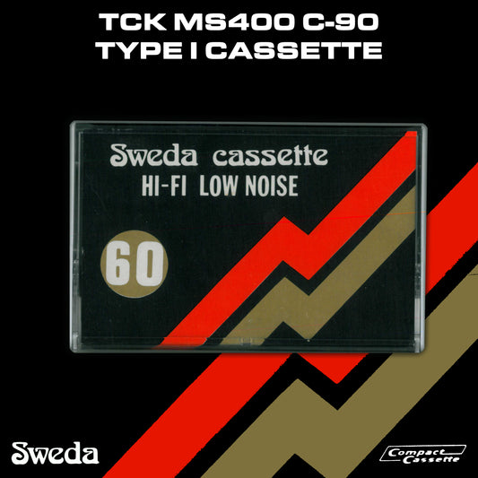 Sweda Hi-Fi Low Noise 60 Cassette | IEC 1/Type I Normal Position