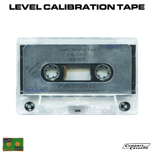 Volume Calibration Cassette Tape