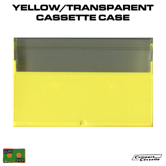 Yellow/Transparent Cassette Case