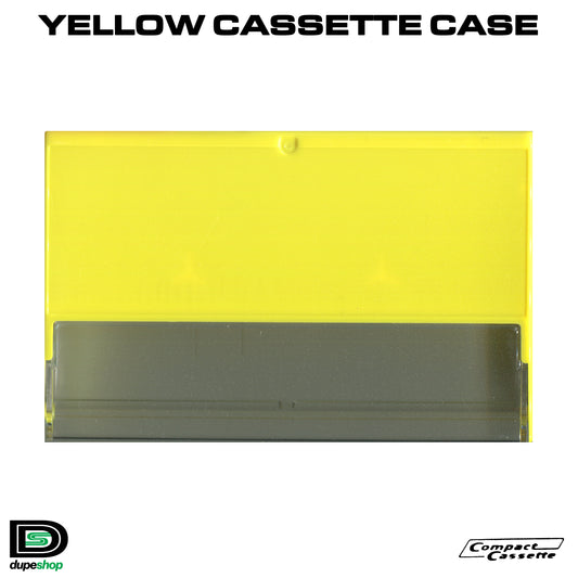 Yellow Cassette Case