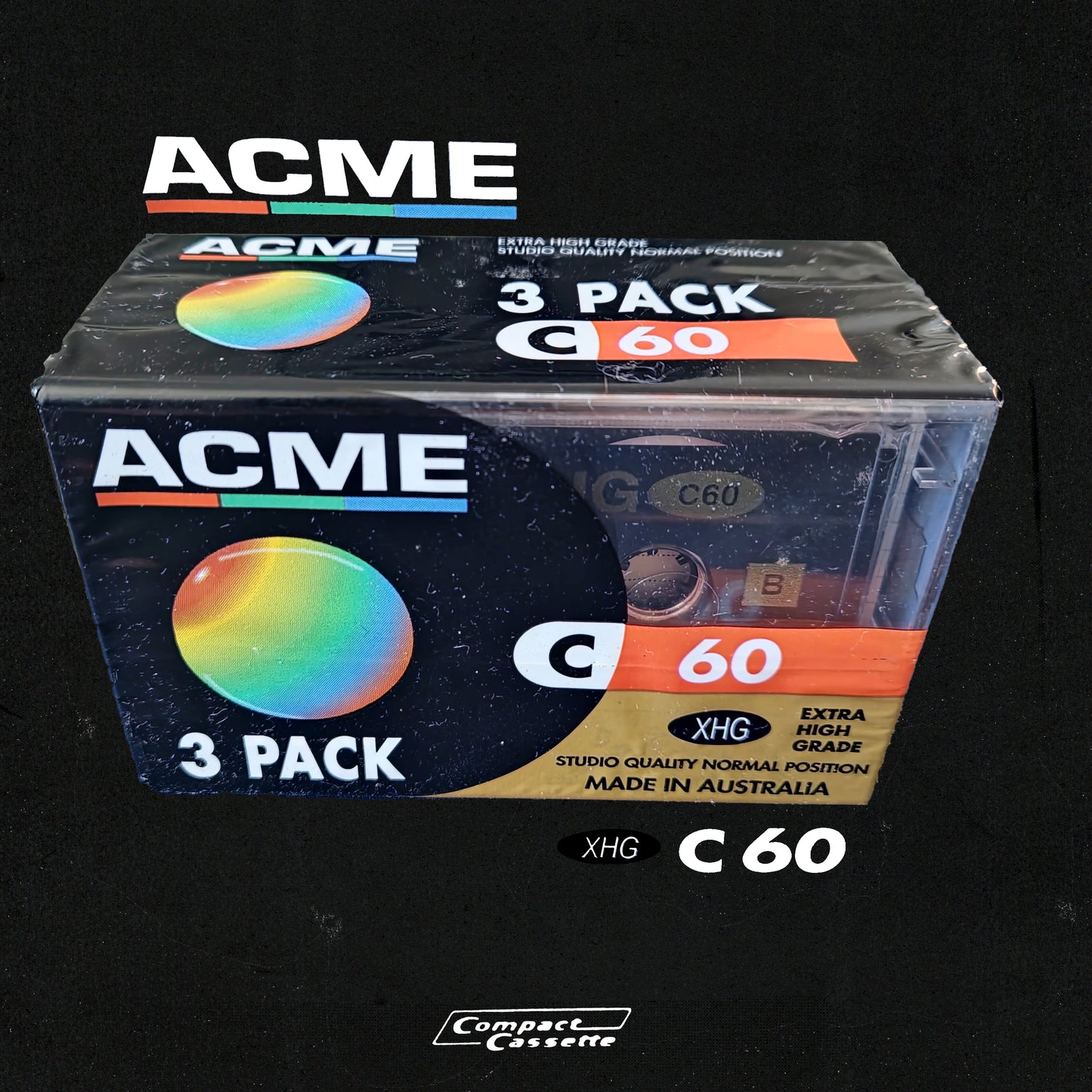 ACME XHG C60 | IEC 1/Type I Normal Position | 3-Pack