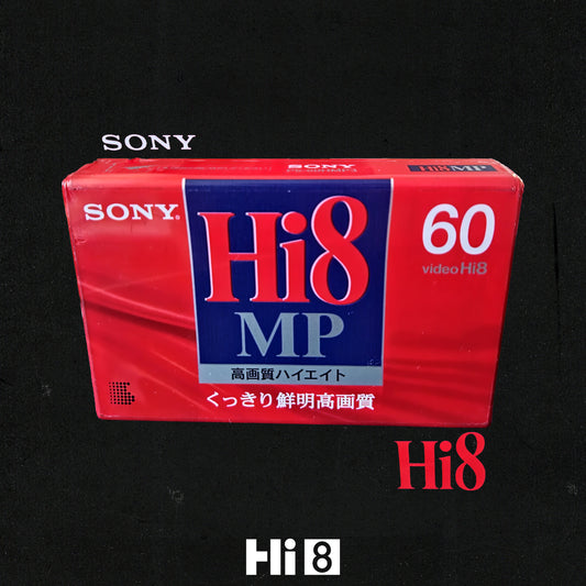 SONY hi8MP 60 Min. Video Cassette Tape | NTSC