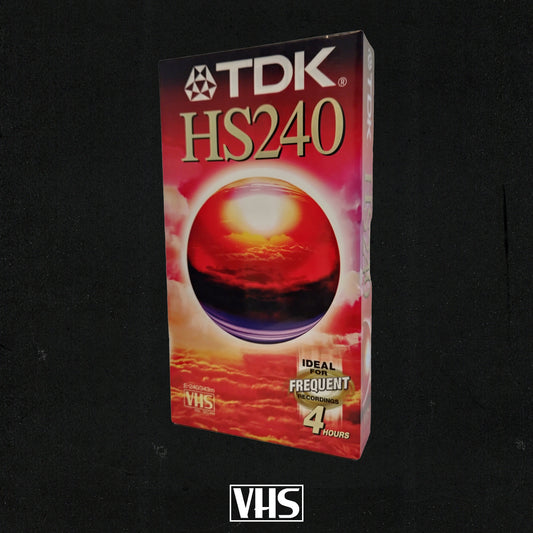 TDK HS-240 VHS Tape