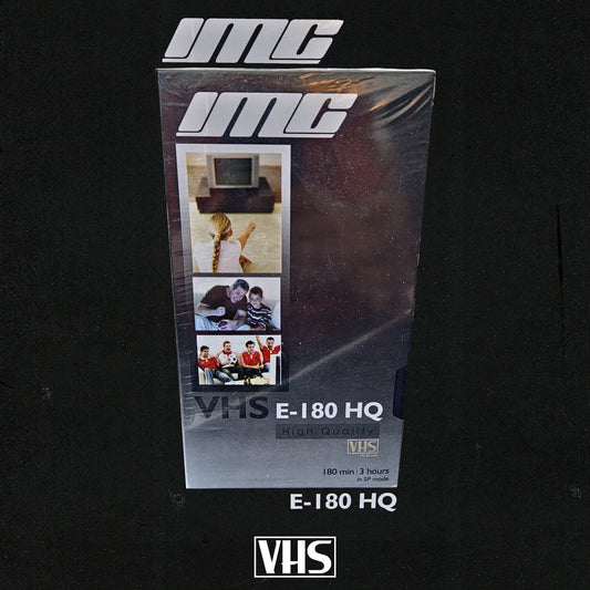 IMC E-180 HQ VHS Tape | PAL