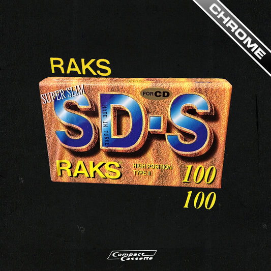 RAKS SD-S 100 Cassette | Type II | Position Chrome