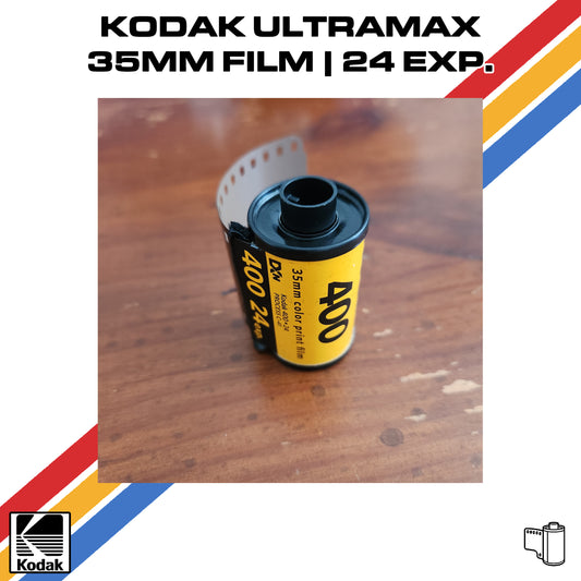 Kodak Ultramax | 35mm Colour Film | 400 Iso | Single Roll
