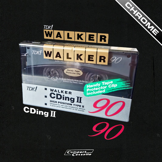 TDK! Walker CDing II 90 Cassette | Type II | Position Chrome