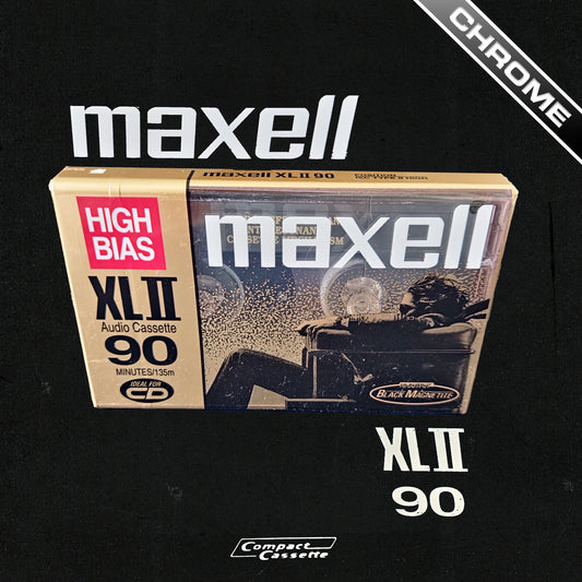 Maxell XLII High Bias 90 Cassette | Type II | Position Chrome